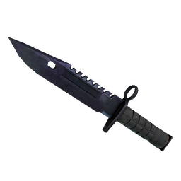 free csgo skin ★ M9 Bayonet | Blue Steel (Well-Worn)