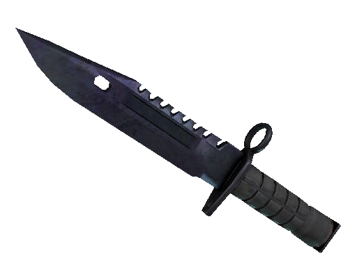 ★ StatTrak™ M9 Bayonet | Blue Steel (Well-Worn)