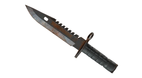★ M9 Bayonet | Rust Coat (Battle-Scarred)
