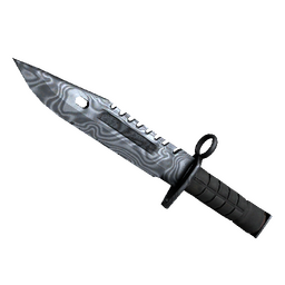 free csgo skin ★ M9 Bayonet | Damascus Steel (Well-Worn)