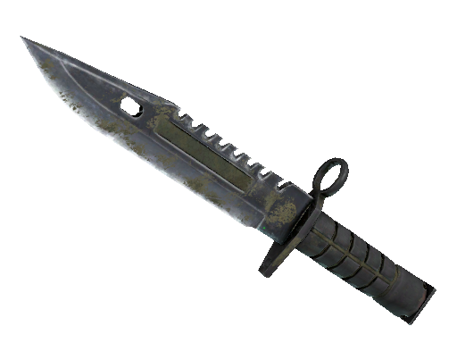 ★ StatTrak™ M9 Bayonet | Safari Mesh (Battle-Scarred)