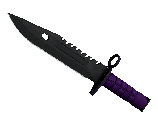 Image for the ★ M9 Bayonet | Ultraviolet weapon skin in Counter Strike 2