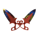 ★ StatTrak™ Shadow Daggers | Marble Fade (Minimal Wear)