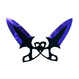 free csgo skin ★ StatTrak™ Shadow Daggers | Doppler (Minimal Wear)