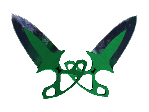 Image for the ★ Shadow Daggers | Gamma Doppler weapon skin in Counter Strike 2