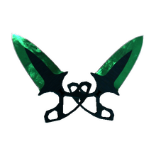 ★ Shadow Daggers | Gamma Doppler Emerald (Factory New)