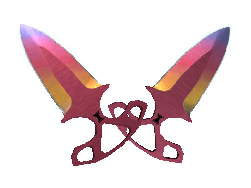 Image for the ★ Shadow Daggers | Fade weapon skin in Counter Strike 2