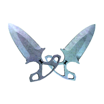★ Shadow Daggers | Blue Steel (Factory New)