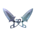 ★ StatTrak™ Shadow Daggers | Blue Steel (Field-Tested)
