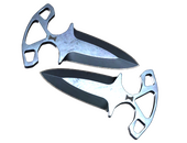 ★ Shadow Daggers | Blue Steel (Well-Worn)