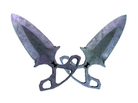 ★ Shadow Daggers | Blue Steel (Battle-Scarred)