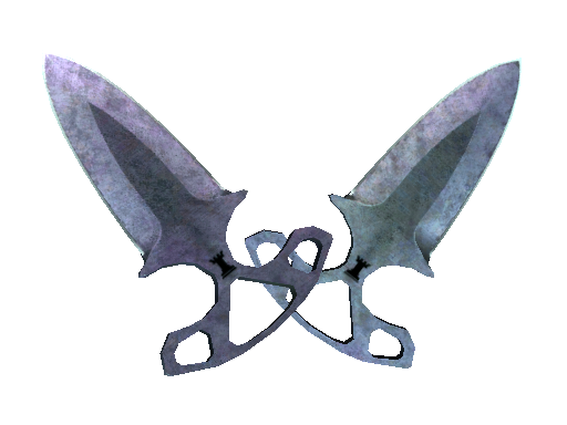 ★ Shadow Daggers | Blue Steel (Battle-Scarred)