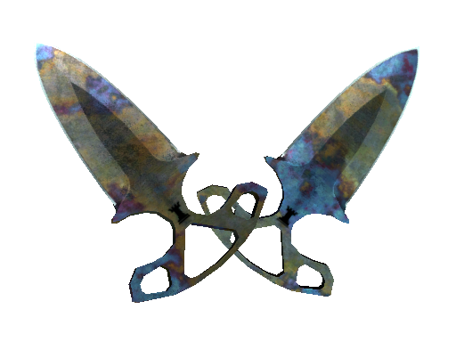 ★ Shadow Daggers | Case Hardened (Battle-Scarred)