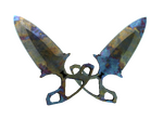 Shadow Daggers Case Hardened CS:GO skin