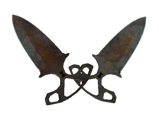 ★ StatTrak™ Shadow Daggers | Rust Coat (Battle-Scarred)