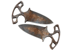 ★ Shadow Daggers | Rust Coat (Battle-Scarred)