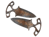 ★ Shadow Daggers | Rust Coat (Battle-Scarred)