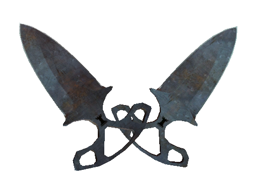 ★ Shadow Daggers | Rust Coat (Well-Worn)