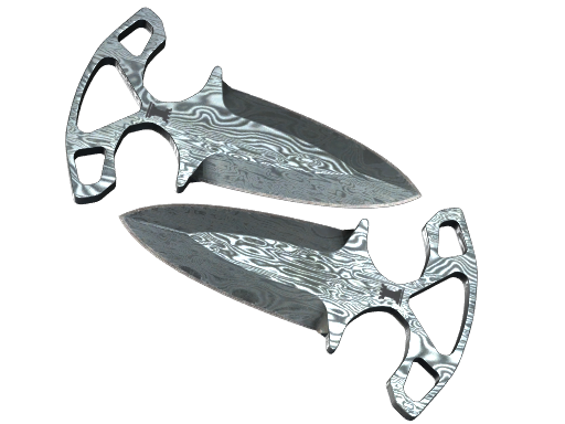 ★ StatTrak™ Shadow Daggers | Damascus Steel (Battle-Scarred)