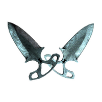 ★ Shadow Daggers | Damascus Steel (Battle-Scarred)