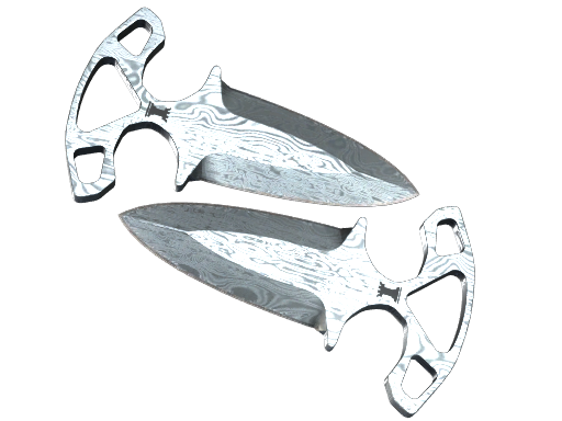 ★ Shadow Daggers | Damascus Steel (Well-Worn)