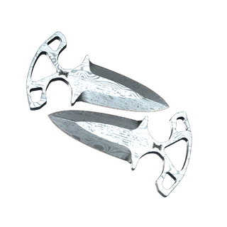 ★ Shadow Daggers | Damascus Steel (Well-Worn)