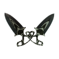 ★ Shadow Daggers | Black Laminate (Battle-Scarred)