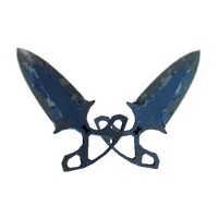 ★ Shadow Daggers | Bright Water (Battle-Scarred)