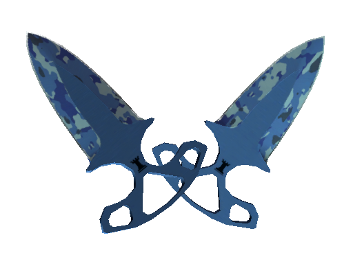 Image for the ★ Shadow Daggers | Bright Water weapon skin in Counter Strike 2