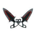 ★ Shadow Daggers | Crimson Web (Battle-Scarred)