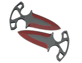 ★ Shadow Daggers | Crimson Web (Well-Worn)