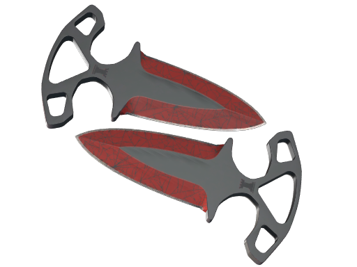 ★ StatTrak™ Shadow Daggers | Crimson Web (Minimal Wear)