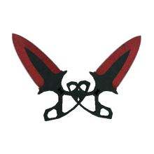 ★ Shadow Daggers | Crimson Web (Minimal Wear)
