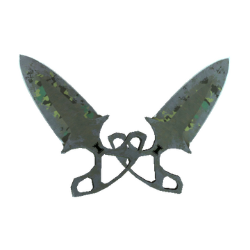 ★ Shadow Daggers | Boreal Forest (Battle-Scarred)