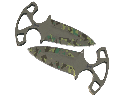 ★ StatTrak™ Shadow Daggers | Boreal Forest (Well-Worn)