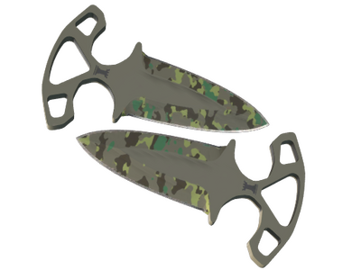 Shadow Daggers ★ StatTrak™ | Boreal Forest