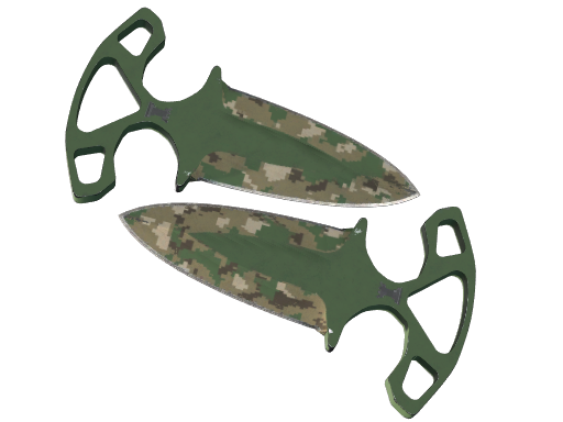 ★ StatTrak™ Shadow Daggers | Forest DDPAT (Well-Worn)