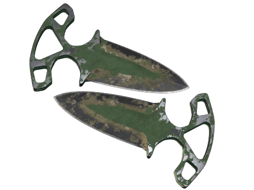 ★ StatTrak™ Shadow Daggers | Forest DDPAT (Battle-Scarred)