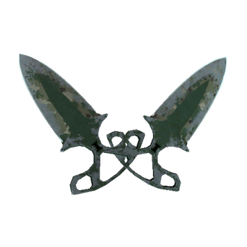 ★ Shadow Daggers | Forest DDPAT (Battle-Scarred)