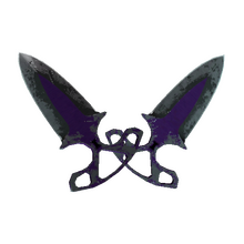 ★ Shadow Daggers | Ultraviolet (Battle-Scarred)
