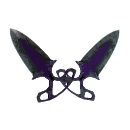 ★ Shadow Daggers | Ultraviolet (Battle-Scarred)