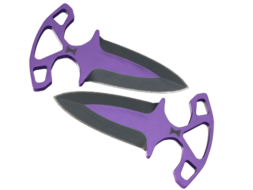 ★ StatTrak™ Shadow Daggers | Ultraviolet (Minimal Wear)