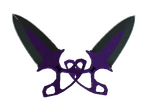 Shadow Daggers Ultraviolet CS:GO skin