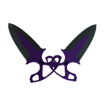★ Shadow Daggers | Ultraviolet (Well-Worn)