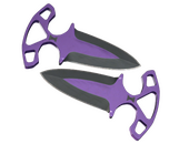 ★ Shadow Daggers | Ultraviolet (Well-Worn)