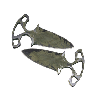 ★ StatTrak™ Shadow Daggers | Safari Mesh (Battle-Scarred)