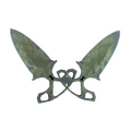 ★ StatTrak™ Shadow Daggers | Safari Mesh (Battle-Scarred)