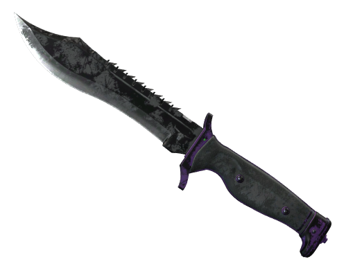 ★ StatTrak™ Bowie Knife | Ultraviolet (Battle-Scarred)