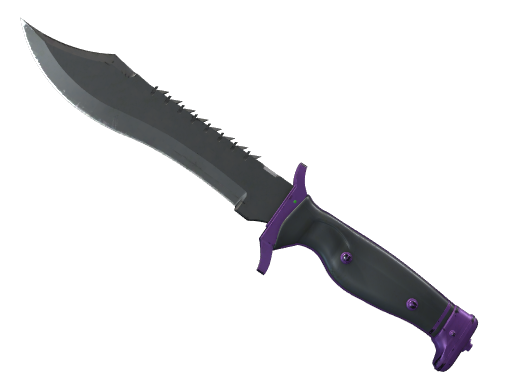 ★ StatTrak™ Bowie Knife | Ultraviolet (Well-Worn)