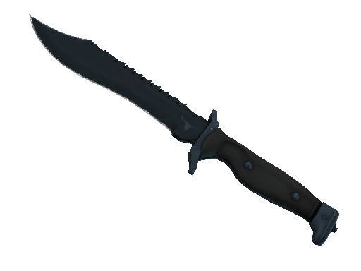 Image for the ★ Bowie Knife | Night weapon skin in Counter Strike 2